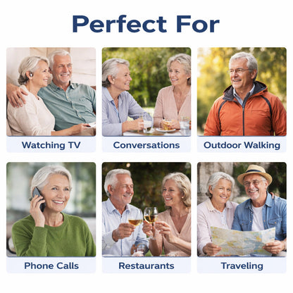 🌎Ends Today: 82% OFF!⏰🏆GluCent®  Bone Conduction Smart Hearing Headphones （Mayo Clinic Recommended）