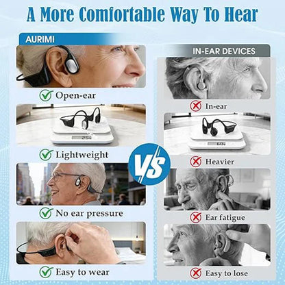 🌎Ends Today: 82% OFF!⏰🏆GluCent®  Bone Conduction Smart Hearing Headphones （Mayo Clinic Recommended）